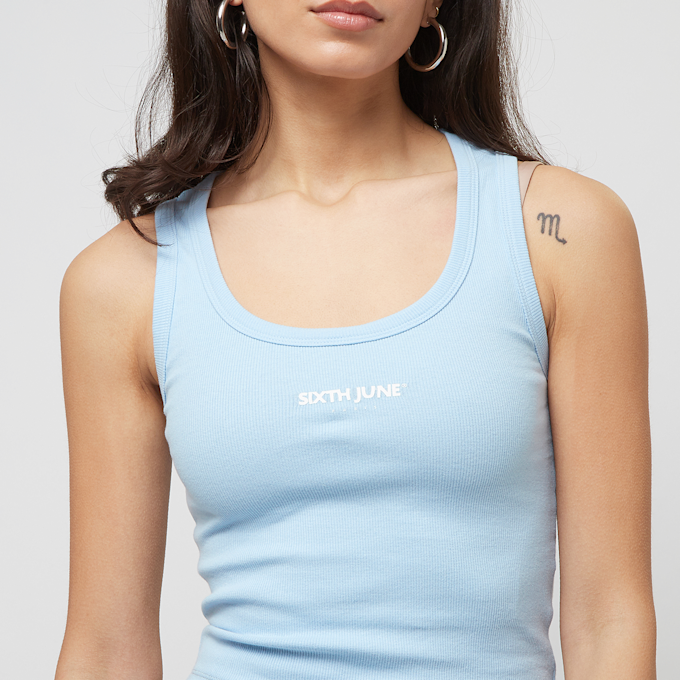 Sixth June Basic Tank Top blauw 31798 3