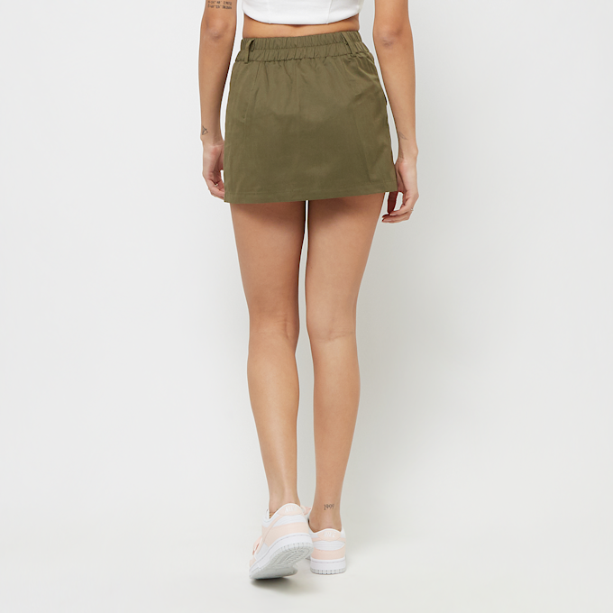 Sixth June Utility Cotton Twill Mini Skirt verde 31804 2