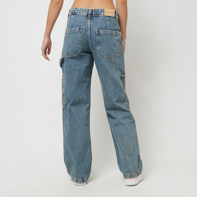 2Y STUDIOS Tali Worker Baggy Jeans blau 31833 2
