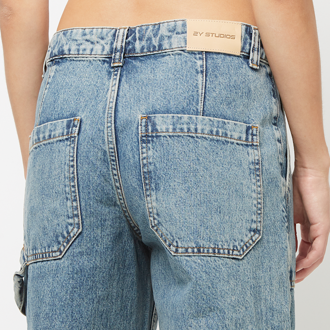 2Y STUDIOS Tali Worker Baggy Jeans blau 31833 6