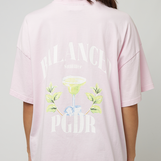 Pegador Lucia Heavy Oversized Tee rosa 31856 4