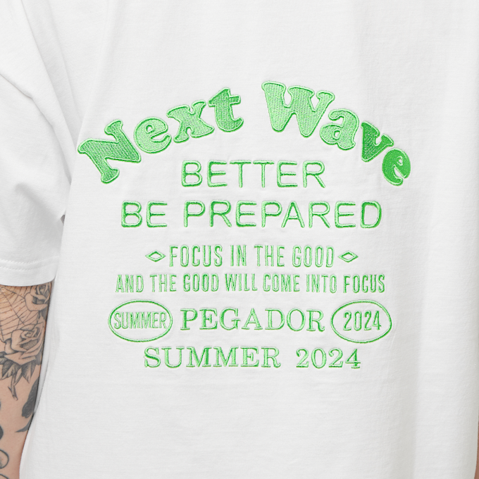 Pegador Naia Heavy Oversized Tee biały 31858 4