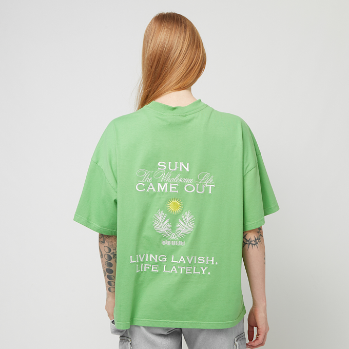 Pegador Flora Heavy Oversized Tee vert 31859 1