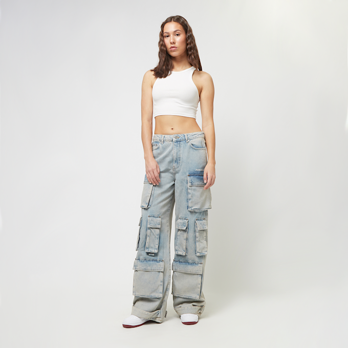 Pegador Celina High Waist Cargo Jeans bleu 31868 6