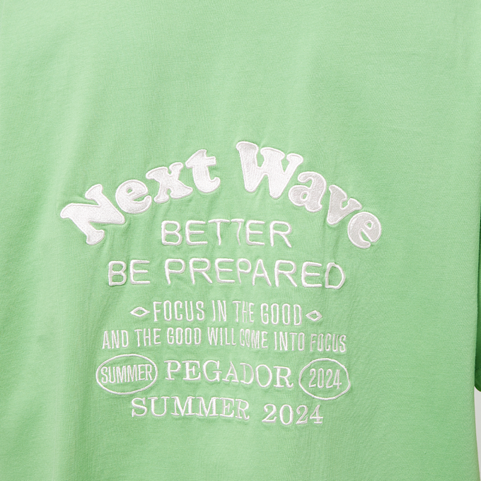 Pegador Naia Heavy Oversized Tee zielony 31887 4