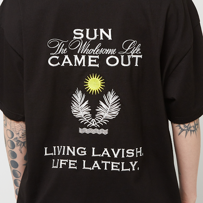 Pegador Flora Heavy Oversized Tee zwart 31888 4