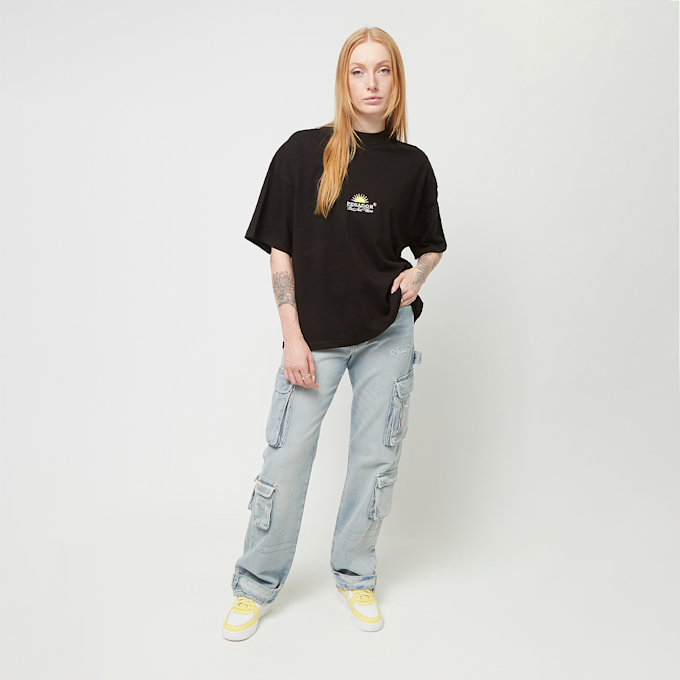 Pegador Flora Heavy Oversized Tee crna 31888 5