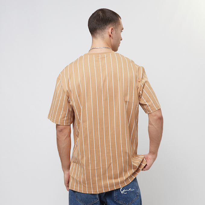 Karl Kani Small Signature Pinstripe Tee beige 31900 2