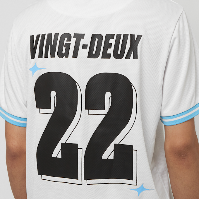 Capacité Striped Jersey blanco 31913 4