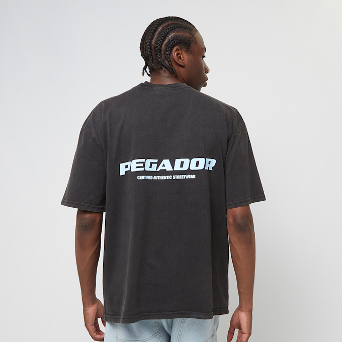 Pegador Colne Logo Oversized Tee nero 31939 1
