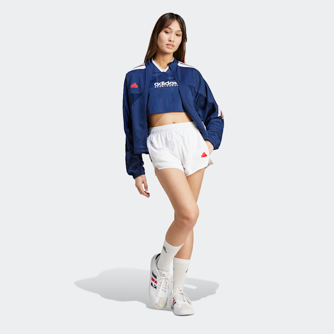 adidas Originals Tiro Cut 3-Streifen Crop Top bleu 31971 5