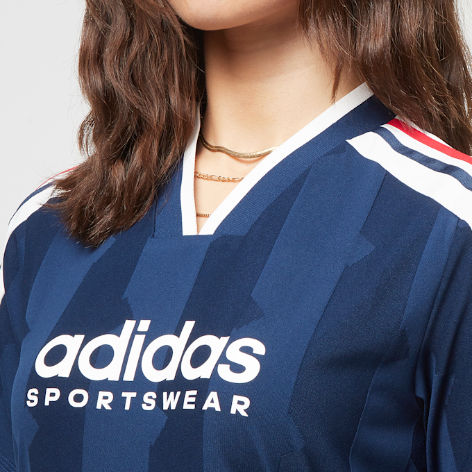 adidas Originals W TIRO Q3 DRE team navy blue 2/white/better scarlet niebieski 31974 4