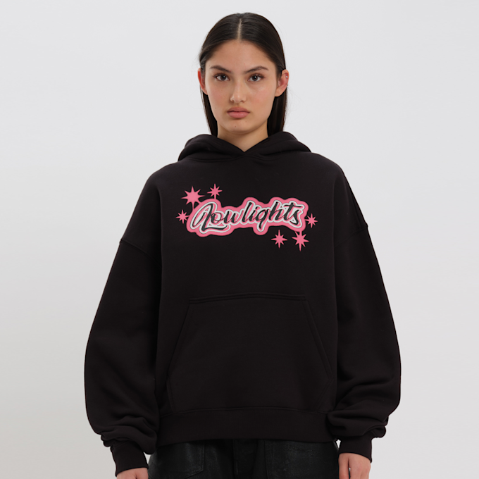Low Lights Studios Sparkle Hoodie schwarz 31989 1