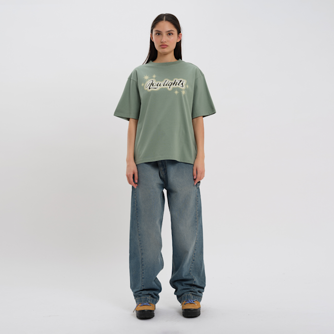 Low Lights Studios Sparkle T-Shirt zelena 31992 4