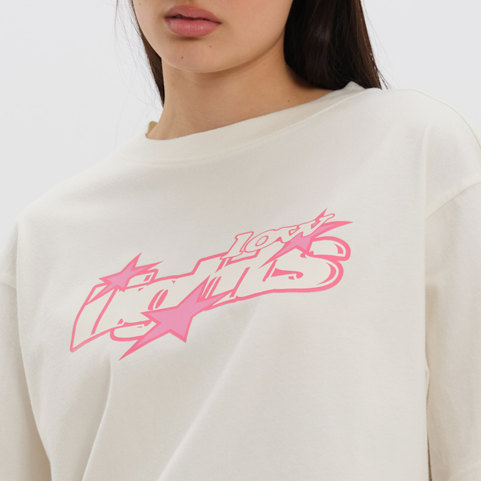 Low Lights Studios Lucky 7 T-Shirt beż 31994 3