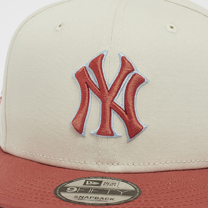New Era 9Fifty Patch MLB New York Yankees beige 32065 5