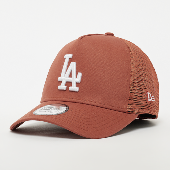 New Era A-Frame Trucker League Essential MLB Los Angeles Dodgers castanho 32076 1