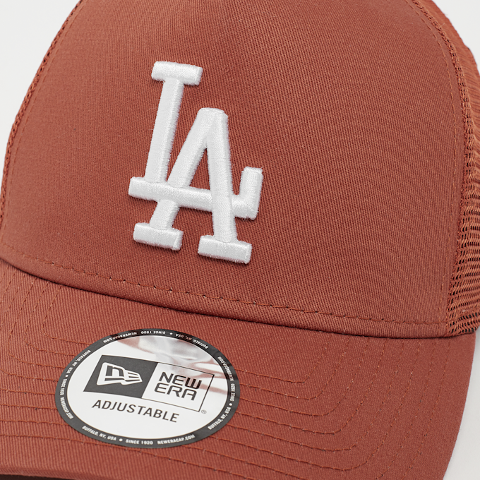 New Era A-Frame Trucker League Essential MLB Los Angeles Dodgers marrone 32076 4