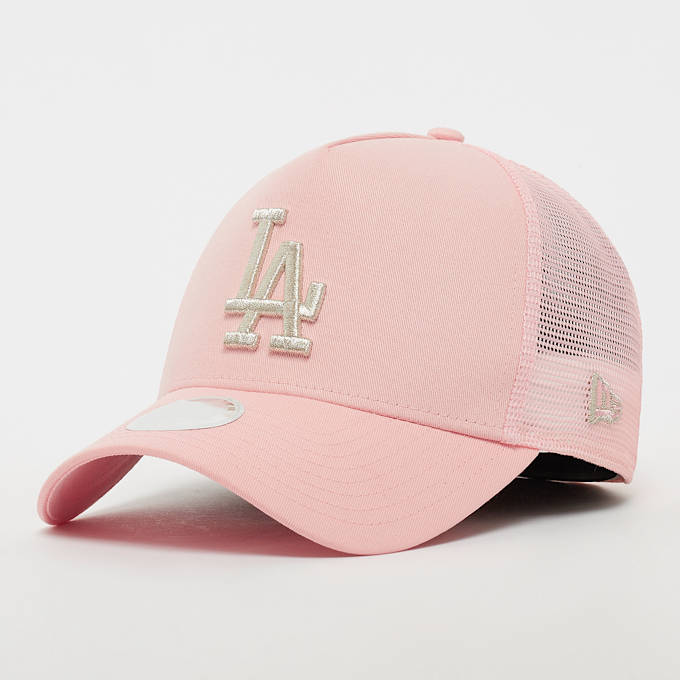 New Era Female Trucker Metallic Los Angeles Dodgers lichtroze 32109 1