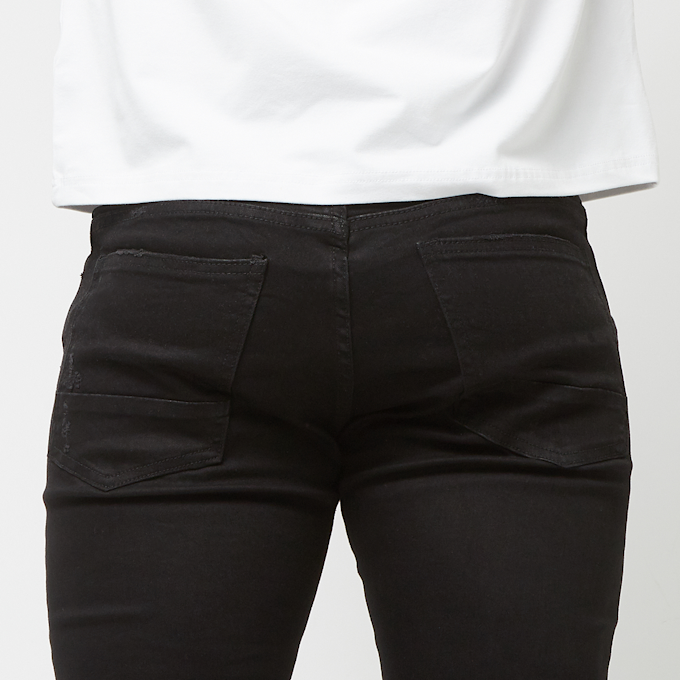 Smoke Rise Distressed Rip & Repair Jeans zwart 32110 4