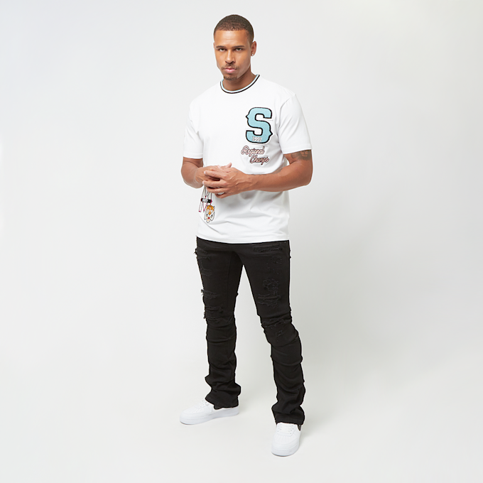 Smoke Rise Distressed Rip & Repair Jeans noir 32110 5