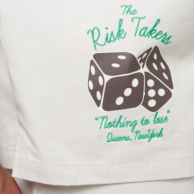 Smoke Rise Fashion Military Twill Shirt bijela 32116 4