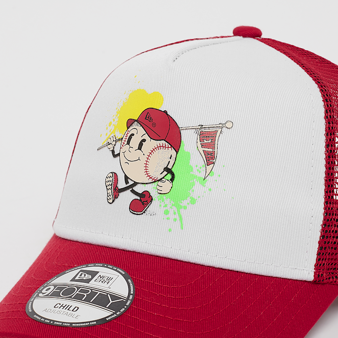 New Era Trucker Kids Child Mas MLB New York Yankees rojo 32123 4