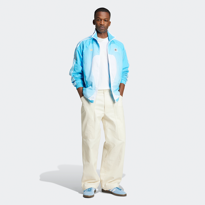 adidas Originals x NTS Radio Allover Print SST Originals Jacke blau 32151 5