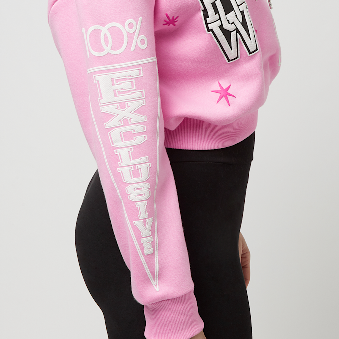 First Row Fleece Hoodie rose 32190 4