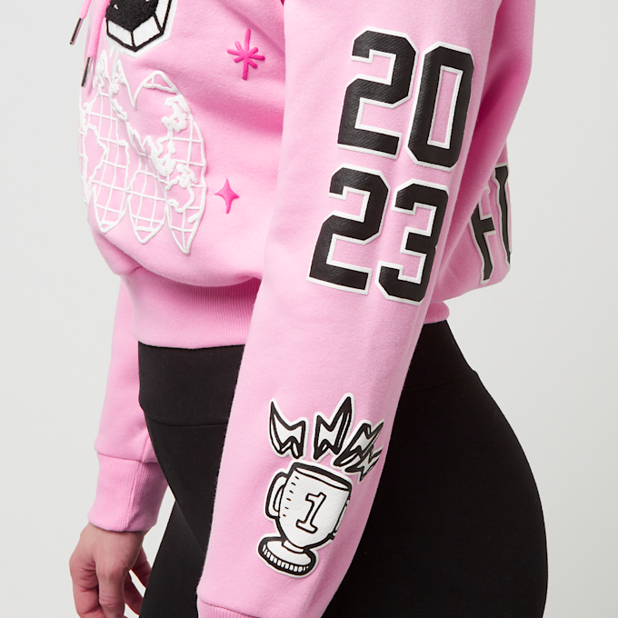 First Row Fleece Hoodie rose 32190 5