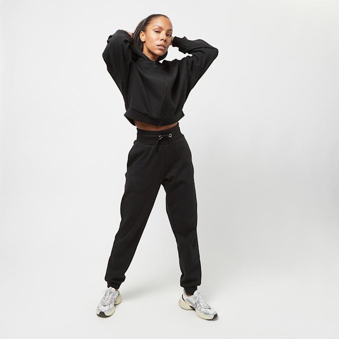 Urban Classics Cozy Short Zip Hoody nero 32263 4