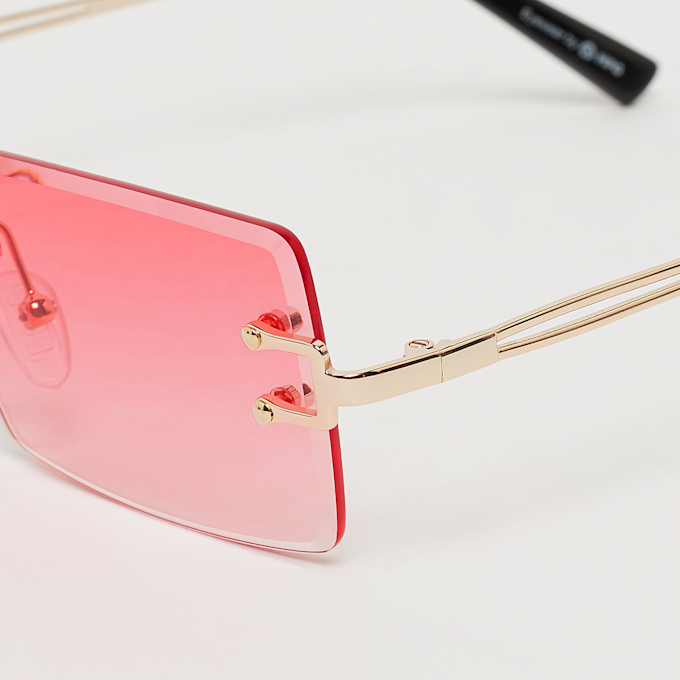 Karl Kani Rahmenlose Sonnenbrille rosa 32278 3