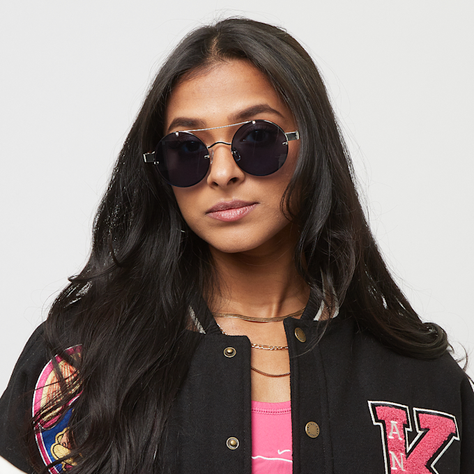 Karl Kani Round Aviador gafas de sol plata 32282 5