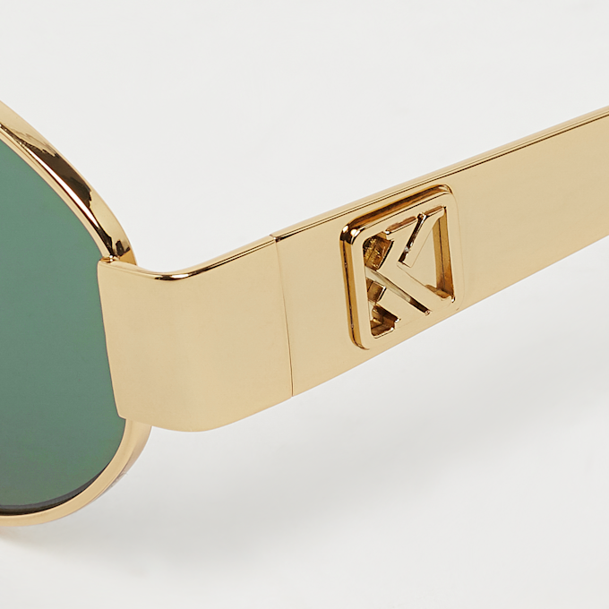 Karl Kani Ovalförmige Sonnenbrille gold 32283 3