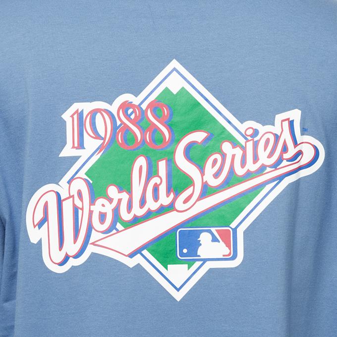 New Era MLB World Series Oversized Tee Los Angeles Dodgers blu 32328 6