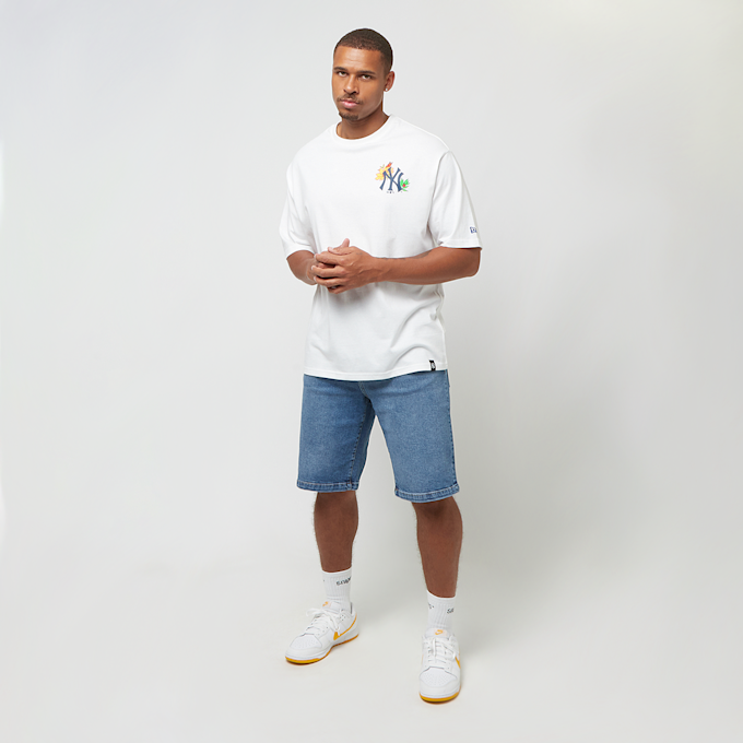 New Era MLB Floral Graphic Oversized Tee New York Yankees branco 32346 6