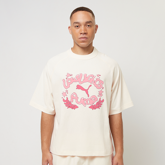 PUMA x Low Lights Classics+ Oversized Graphic Tee Puma x Low Lights beż 32363 1