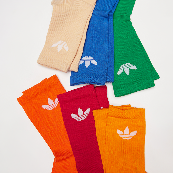adidas Originals Solid Crew Socks (6 Pack) wielokolorowy 32401 2