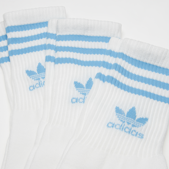 adidas Originals 3 PACK - Crew Sock 3 Streifen weiß 32446 2