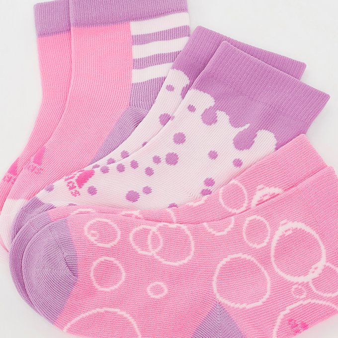 adidas Originals 3 PACK - Graphic Socks rosa 32459 2