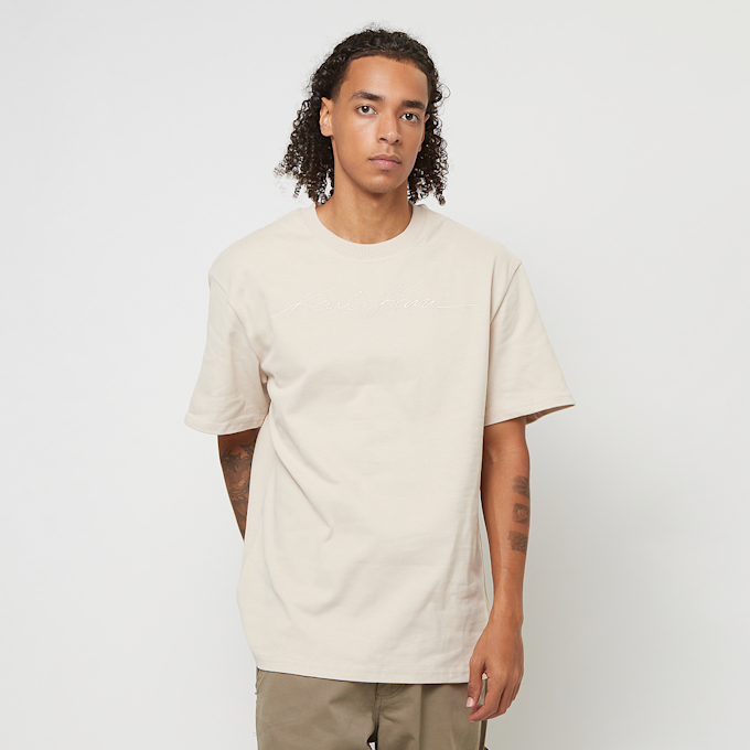 Karl Kani Autograph Heavy Jersey Boxy Tee blue bege 41319 1