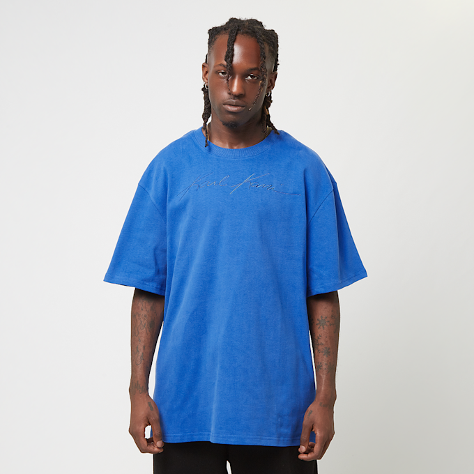 Karl Kani Autograph Heavy Jersey Boxy Tee blau 41320 1