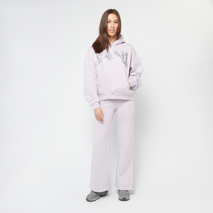 Karl Kani Woven Signature Glitter Oversized Hoodie roze 41315 4