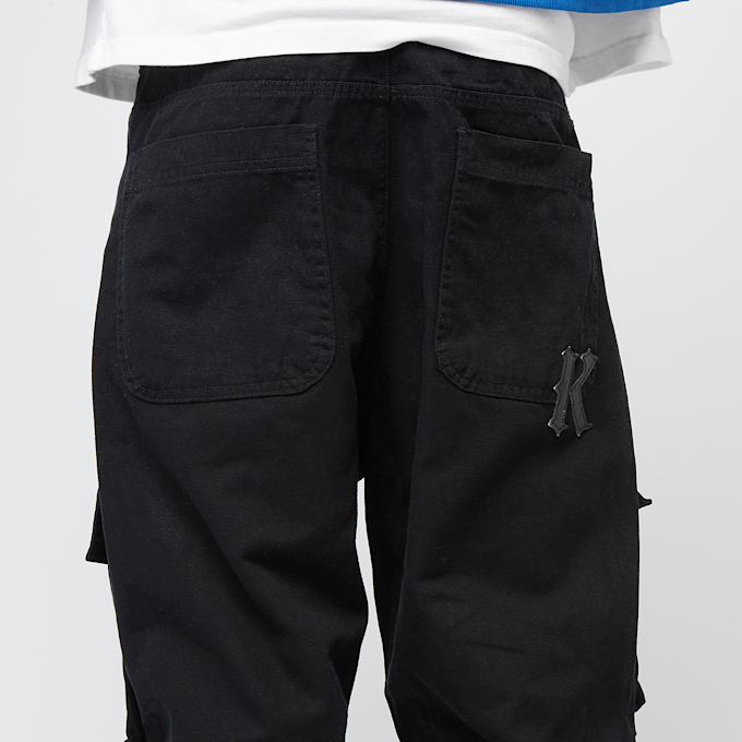 Karl Kani K Patch Multipocket Cargo Pants black noir 41374 4