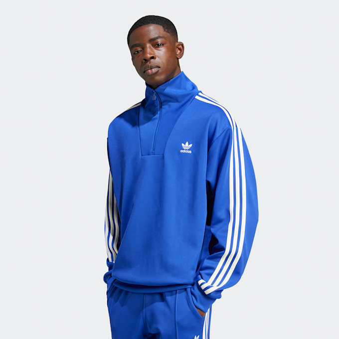 adidas Originals Adicolor Funnel Neck Track Top blauw 32549 1