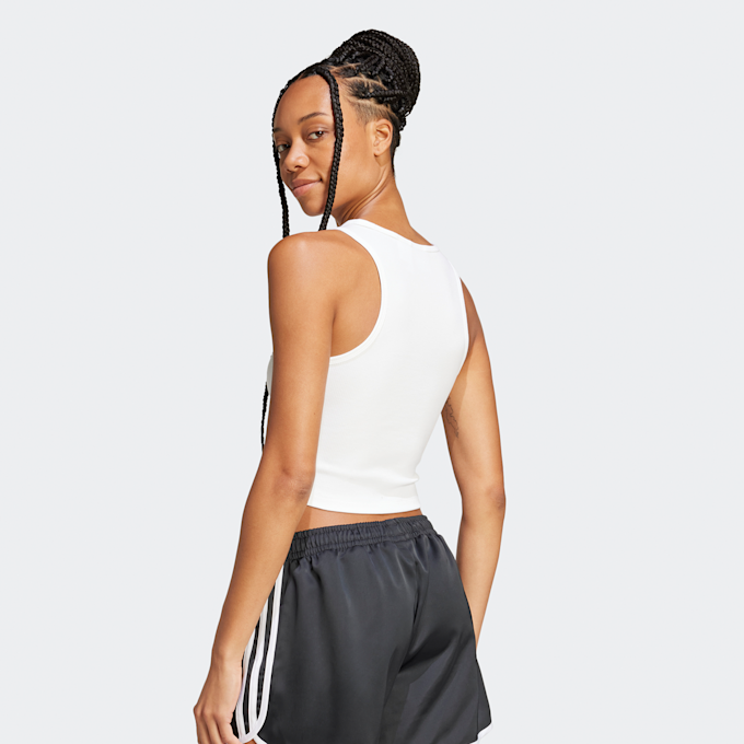 adidas Originals Essential Ribbed Tanktop bianco 46400 2