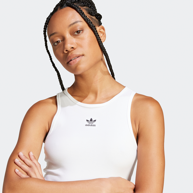adidas Originals Essential Ribbed Tanktop weiß 46400 3