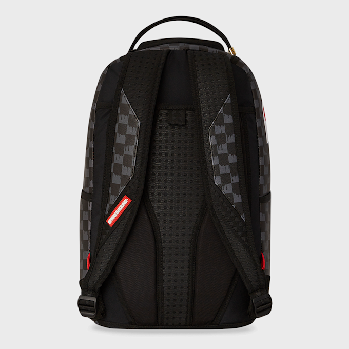 SPRAYGROUND Drip Check Shark grey/black negro 32596 3