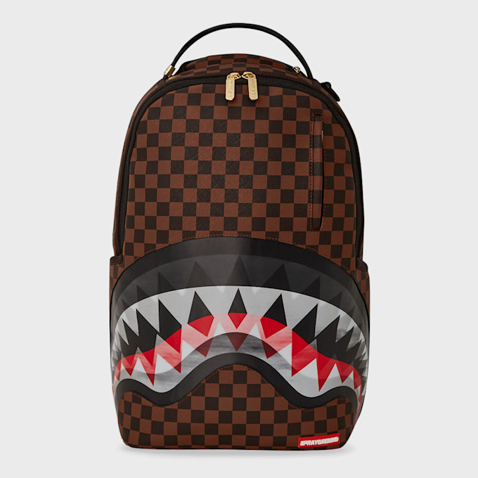 SPRAYGROUND Sharks in Paris Lenticular Chomp brown castanho 32600 1