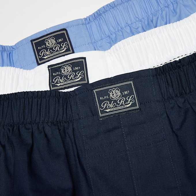 Polo Ralph Lauren 3 PACK - Open Boxer blu 32633 2